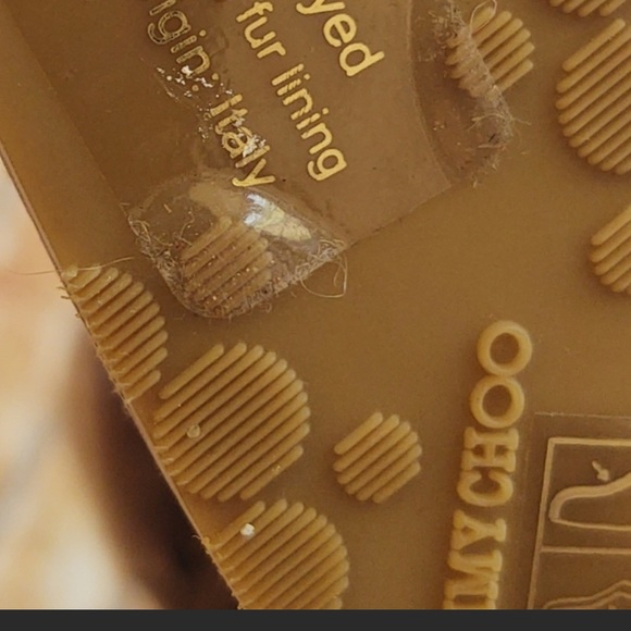 Jimmy Choo Tan Over the Knee Boots Suede - Picture 7 of 12